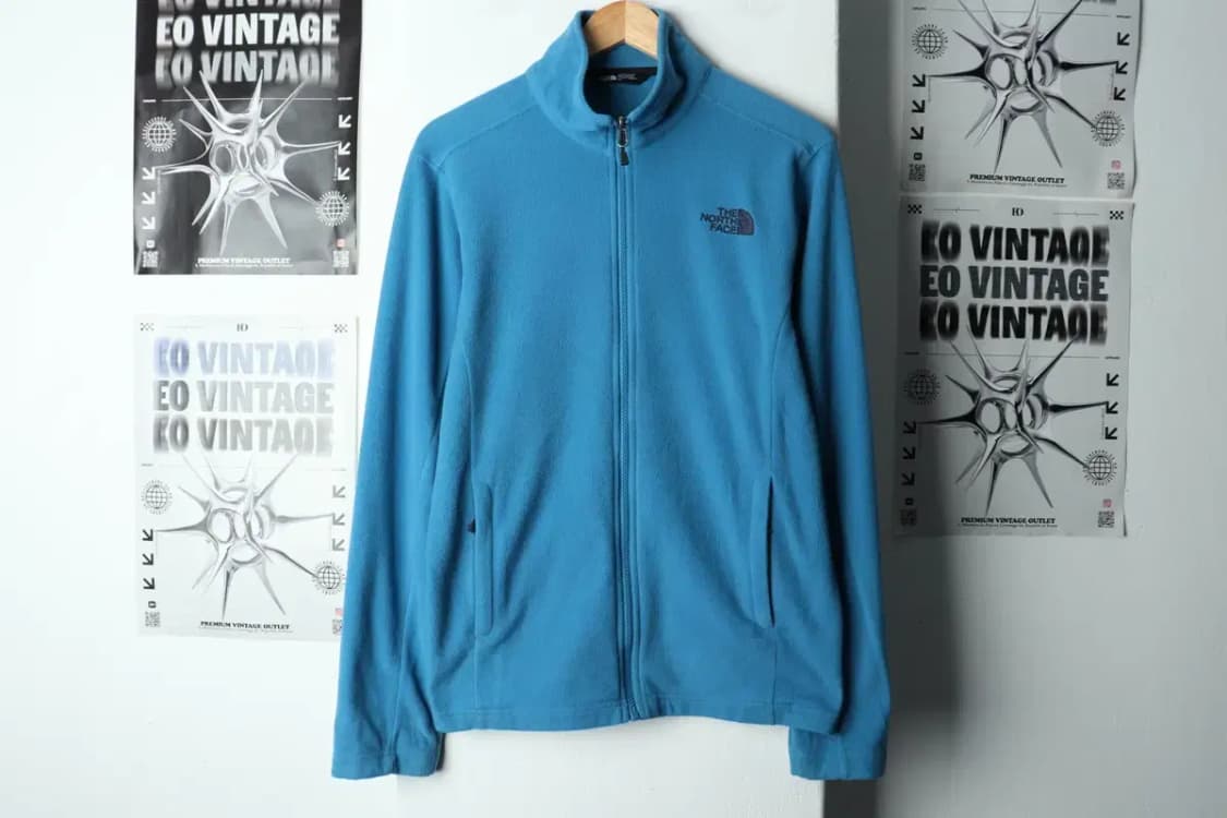 (S-M) 노스페이스 집업 바람막이 점퍼자켓 후리스 블루-15769 상품이미지2