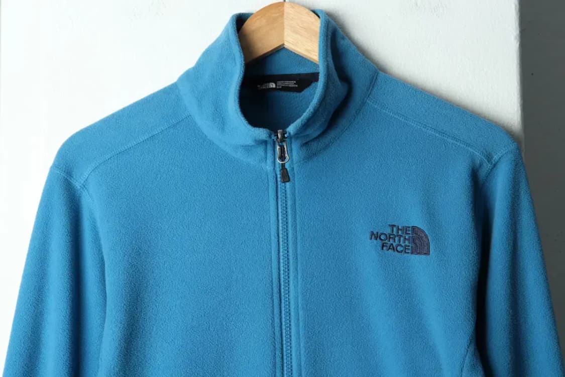 (S-M) 노스페이스 집업 바람막이 점퍼자켓 후리스 블루-15769 상품이미지3