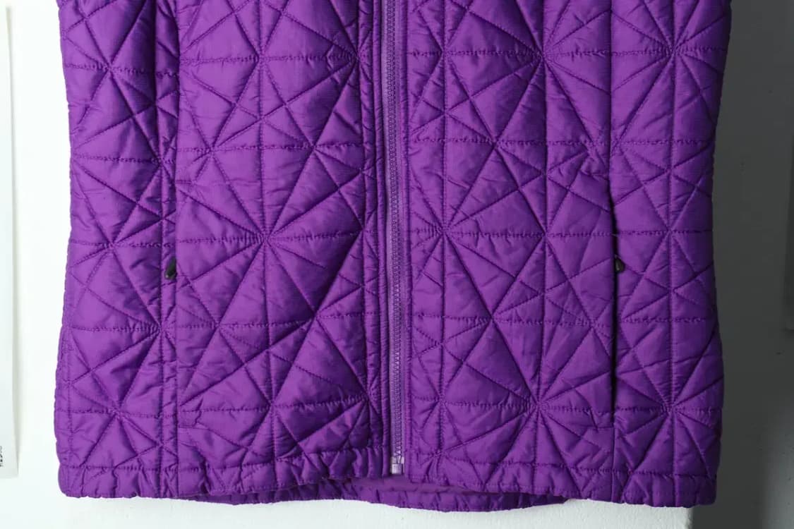 W(M) 노스페이스 패딩 점퍼자켓 조끼 패턴 퍼플-1576B 상품이미지4