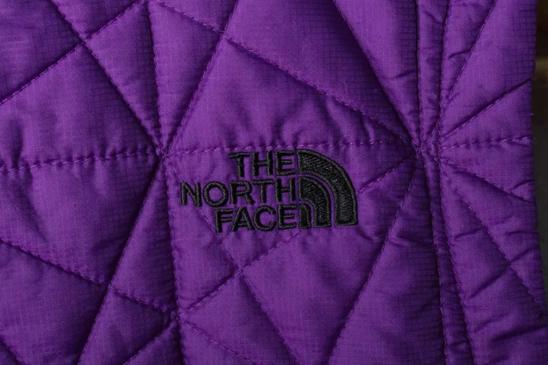 W(M) 노스페이스 패딩 점퍼자켓 조끼 패턴 퍼플-1576B 상품이미지6