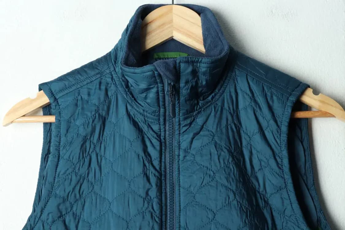 (M) 브랜드빈티지 패딩 점퍼자켓 엘엘빈 조끼 블루-1576C 상품이미지3