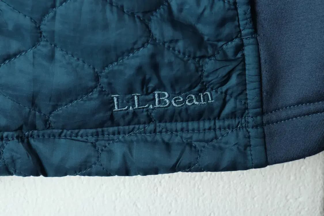 (M) 브랜드빈티지 패딩 점퍼자켓 엘엘빈 조끼 블루-1576C 상품이미지5