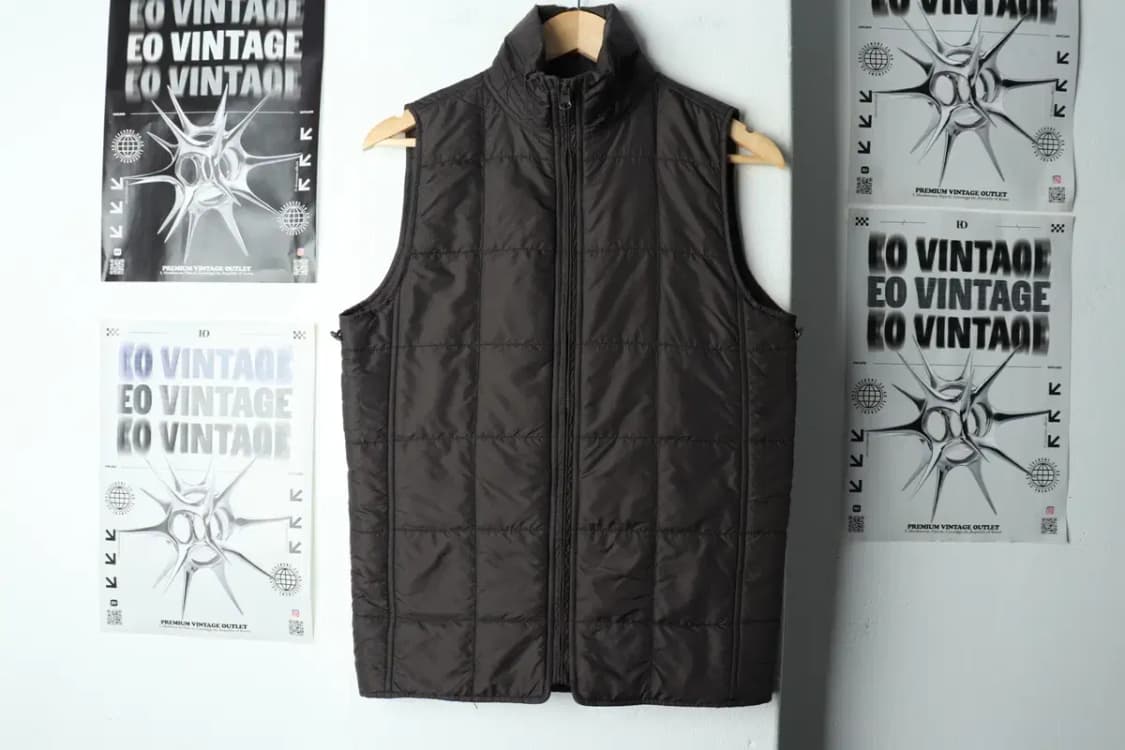 W(XS-S) 타미힐피거 패딩 점퍼자켓 조끼 경량 카키-15774 상품이미지2