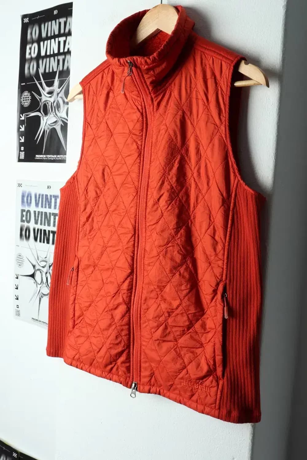 W(M-L) 브랜드빈티지 패딩 점퍼자켓 엘엘빈 조끼 경량-15775 상품이미지1