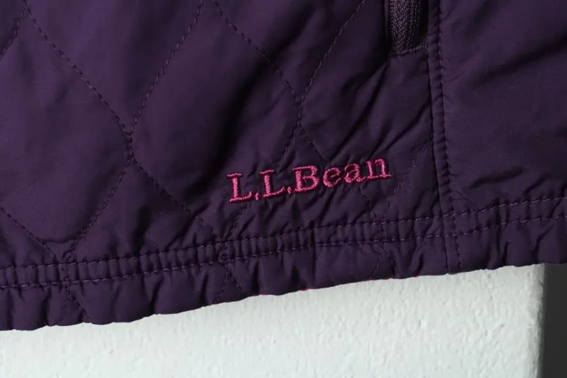 (XL) 브랜드빈티지 패딩 점퍼자켓 엘엘빈 리버시블 조끼-1577A 상품이미지5