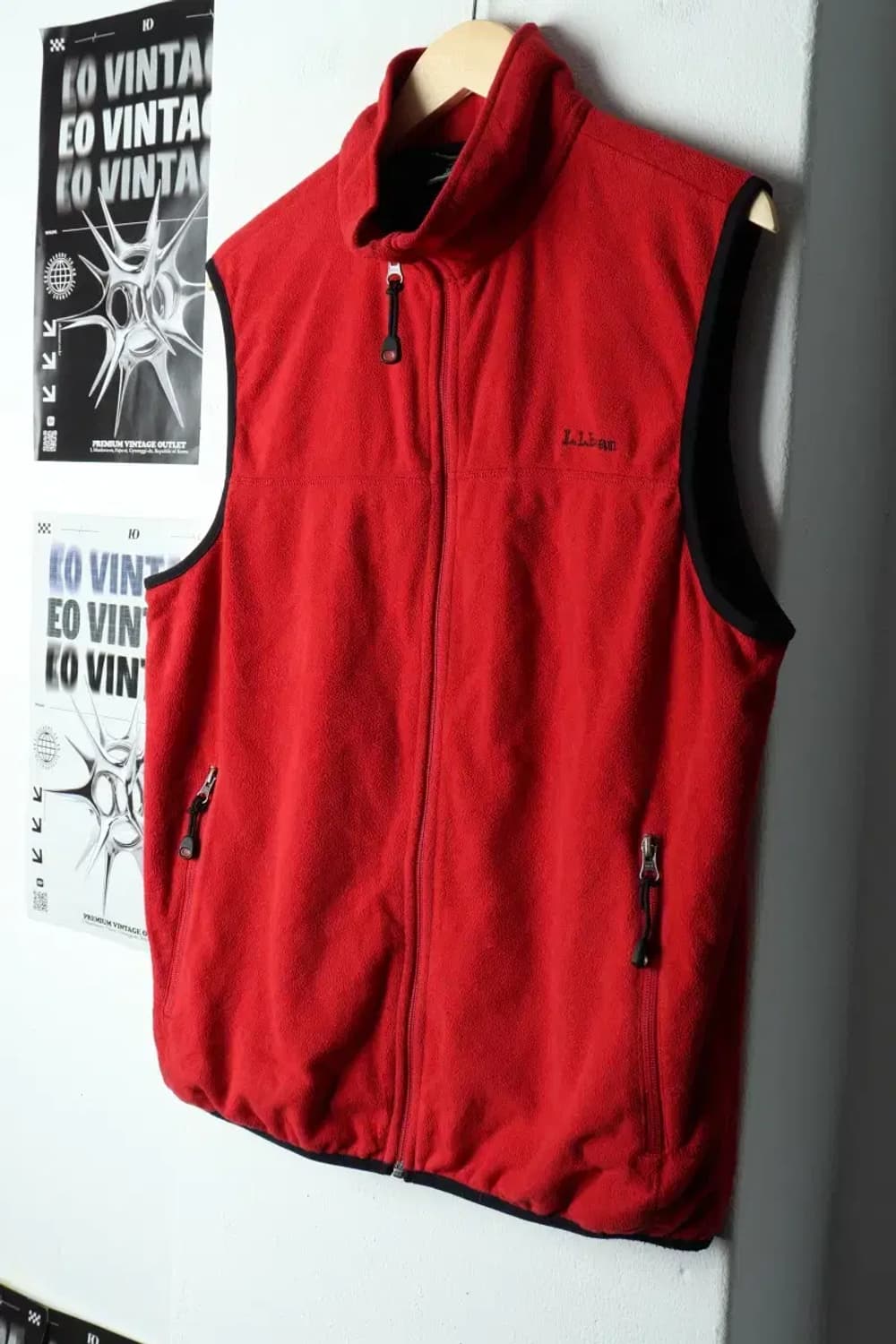 (M-L) 브랜드빈티지 집업 바람막이 점퍼자켓 엘엘빈 조끼-1577D 상품이미지1