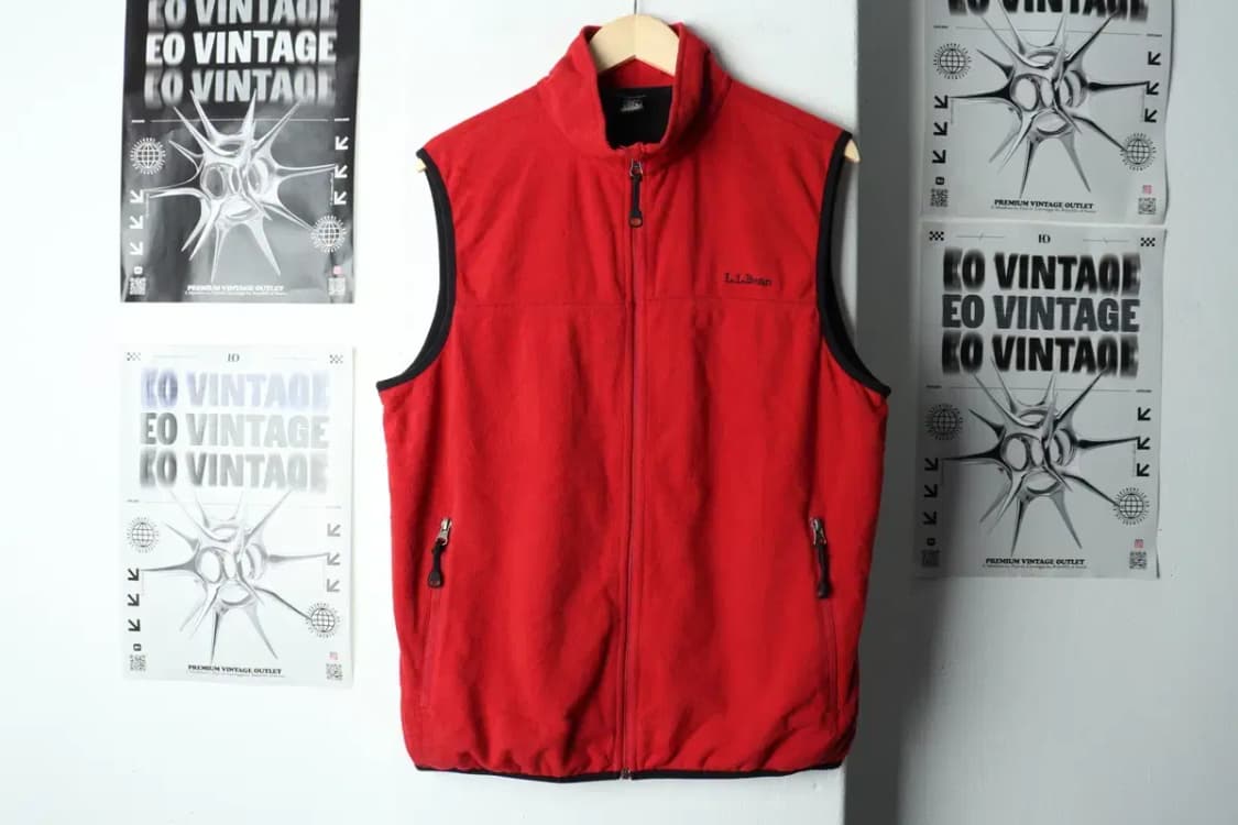 (M-L) 브랜드빈티지 집업 바람막이 점퍼자켓 엘엘빈 조끼-1577D 상품이미지2