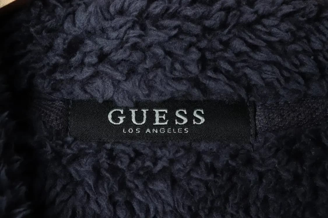 (M-L) 게스 집업 바람막이 점퍼자켓 후드 후리스 네이비-15781 상품이미지6