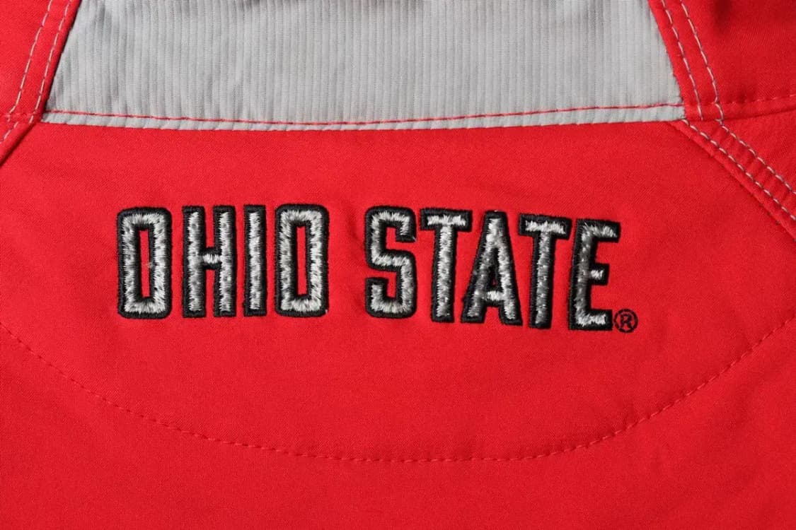 (M-L) 나이키 집업 바람막이 점퍼자켓 오하이오주 레드-15784 상품이미지8