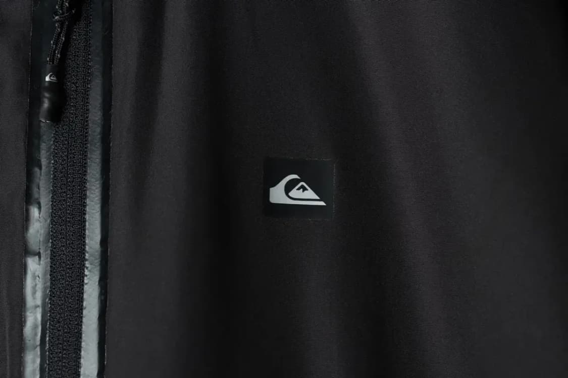 (M-L) 퀵실버 후드집업 블랙 기모 올드스쿨-15787 상품이미지5