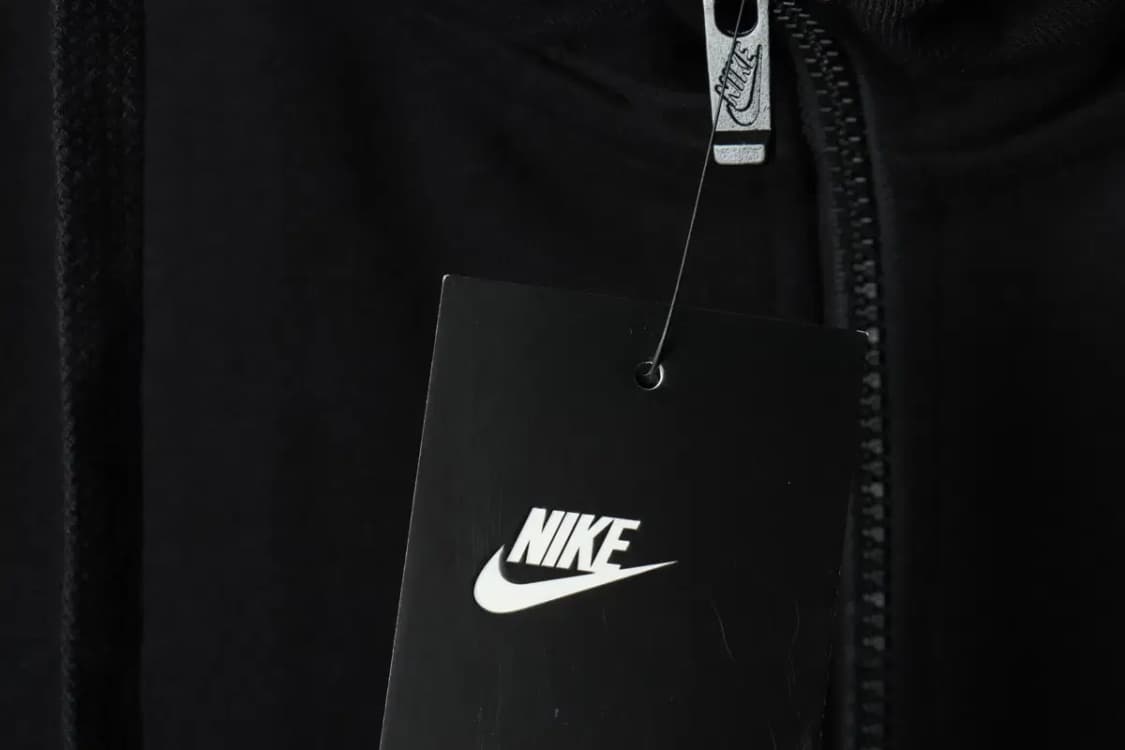 (L-XL) 나이키 후드집업 새상품 블랙 올드스쿨-15788 상품이미지6