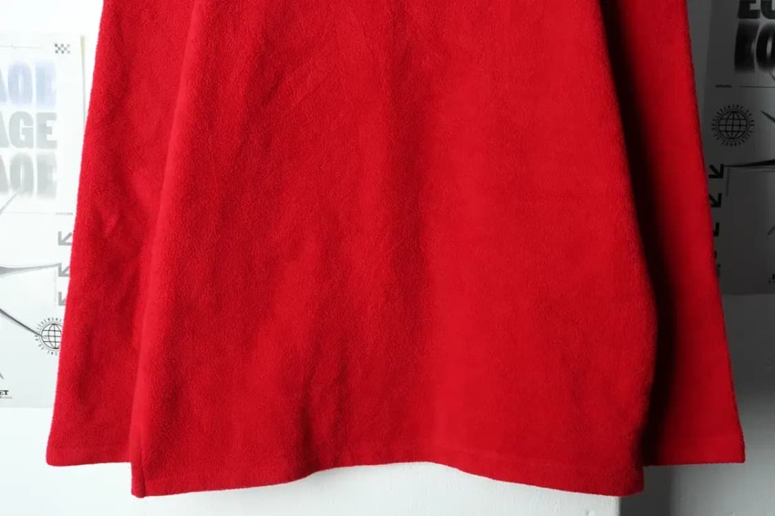 W(S) 브랜드빈티지 맨투맨 티셔츠 엘엘빈 후리스 레드-1578B 상품이미지4