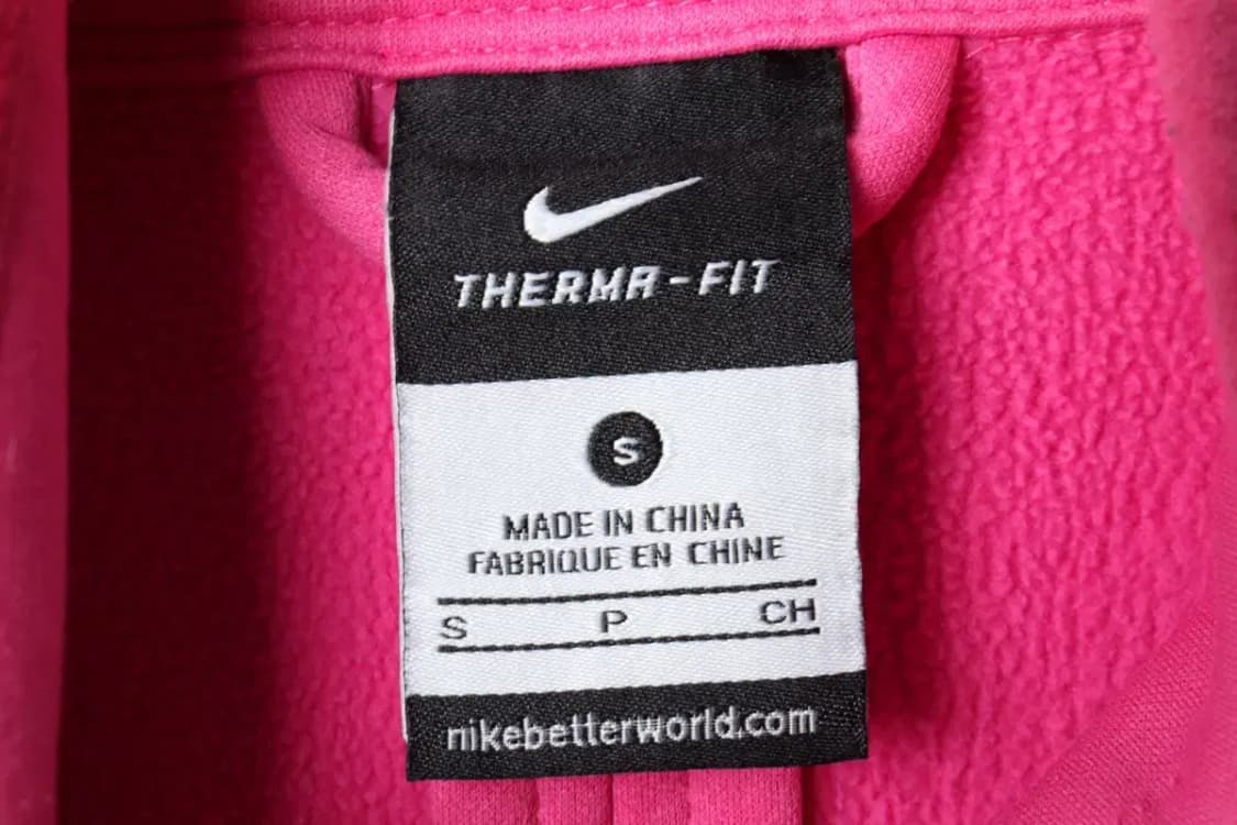 W(S) 나이키 집업져지 트랙탑 핑크 기모 딸기우유-157D5 상품이미지6