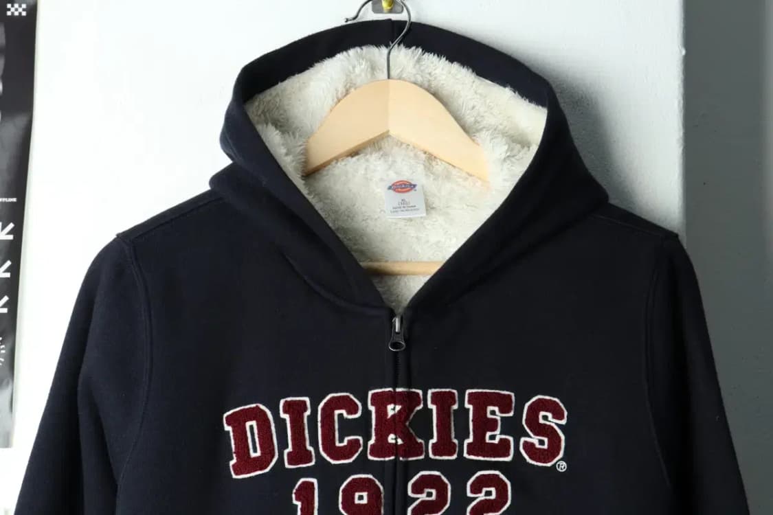 W(S-M) 디키즈 후드집업 네이비 기모 올드스쿨-157D6 상품이미지3