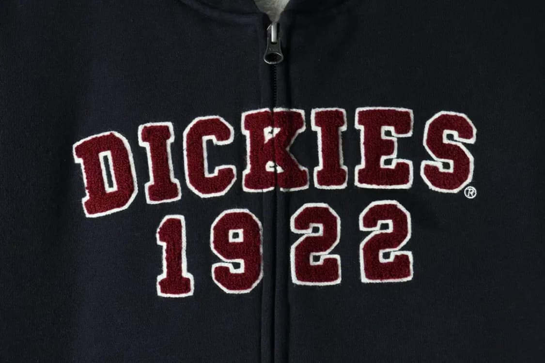 W(S-M) 디키즈 후드집업 네이비 기모 올드스쿨-157D6 상품이미지5