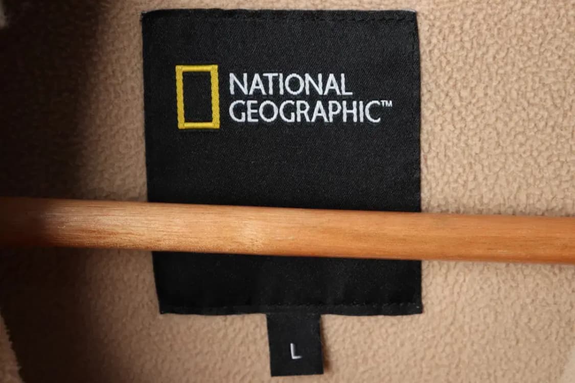 (L) 내셔널지오그래픽 후드집업 후리스 뽀글이 브라운-157D7 상품이미지7