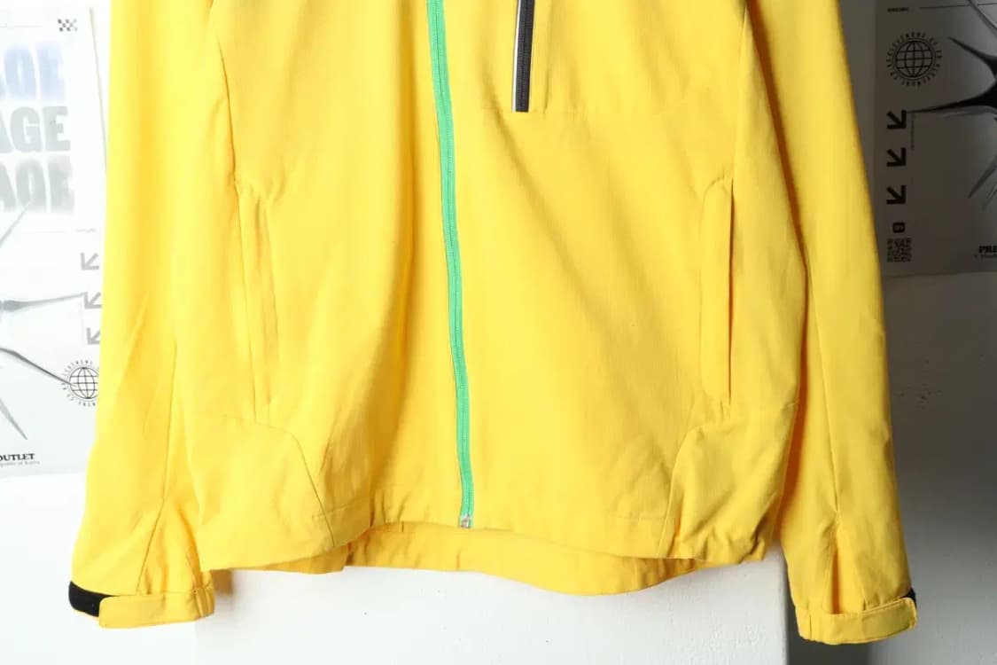 (L) 데상트 후드집업 기능성 노랑 올드스쿨-157D8 상품이미지4