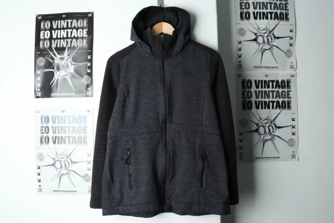 W(M-L) 노스페이스 후드집업 그레이 올드스쿨-157D9 상품이미지2