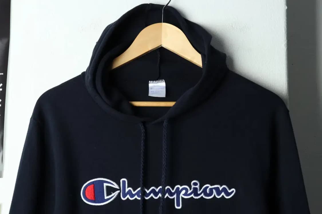 (F) 챔피온 후드티셔츠 리버스위브 네이비-157DC 상품이미지3