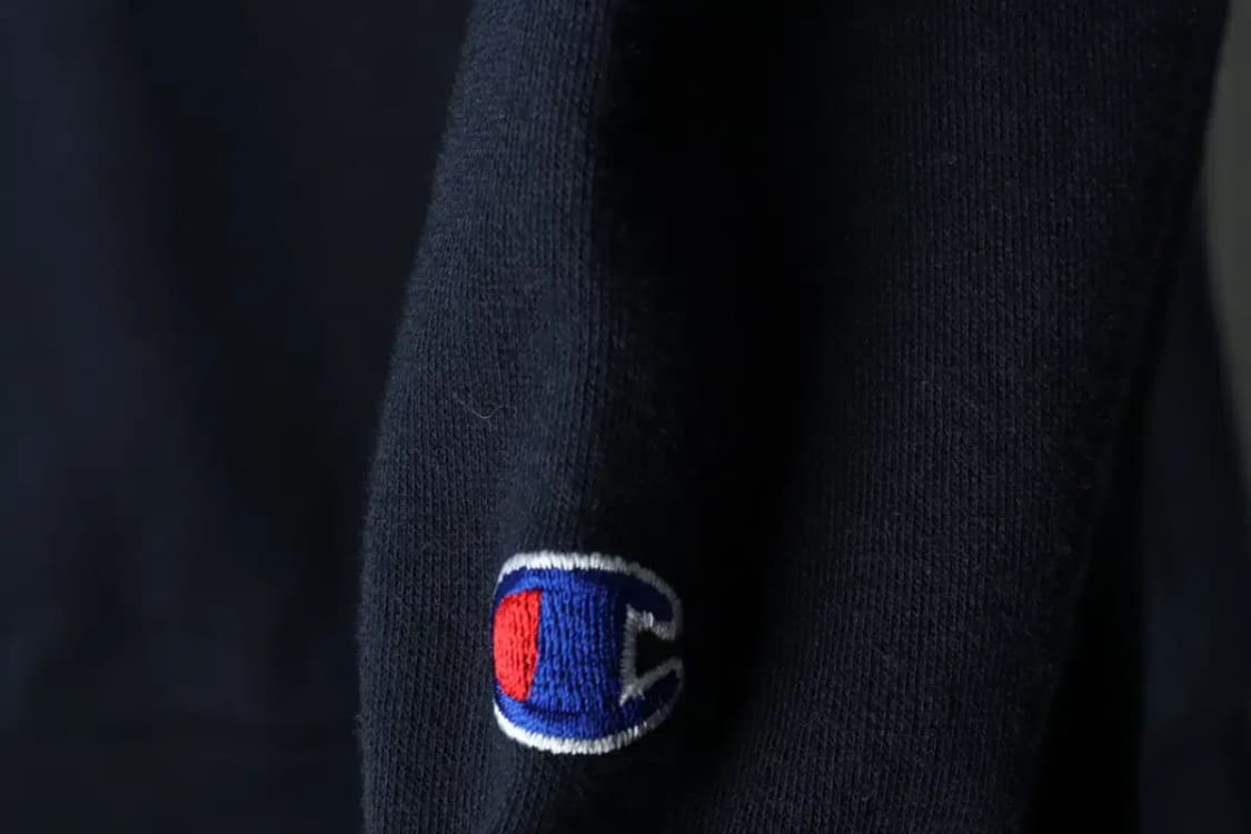 (F) 챔피온 후드티셔츠 리버스위브 네이비-157DC 상품이미지6