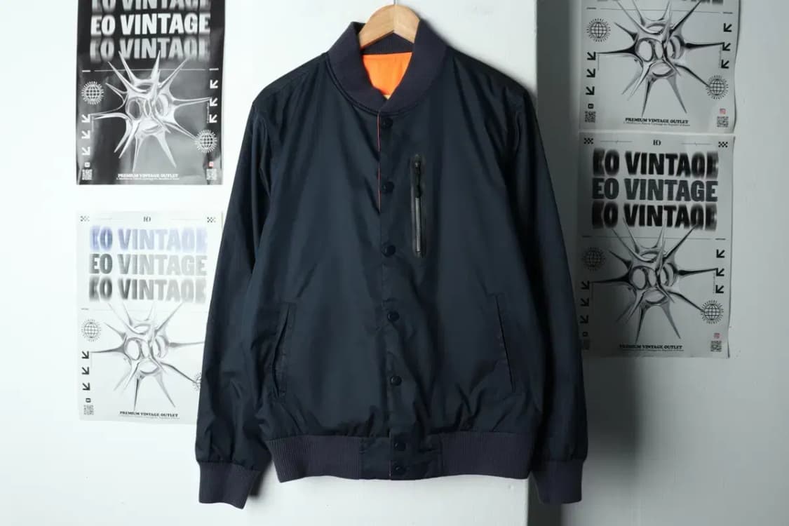 (M) 나이키 집업 바람막이 점퍼자켓 리버시블 봄버-157E7 상품이미지2