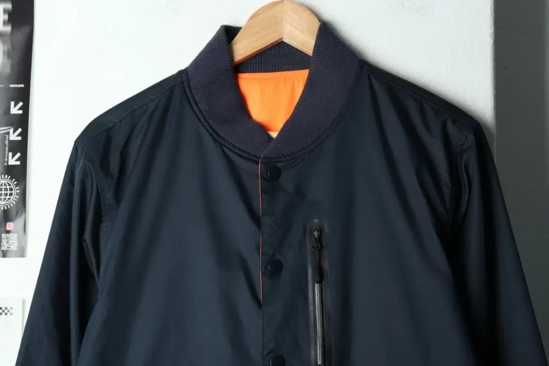 (M) 나이키 집업 바람막이 점퍼자켓 리버시블 봄버-157E7 상품이미지3