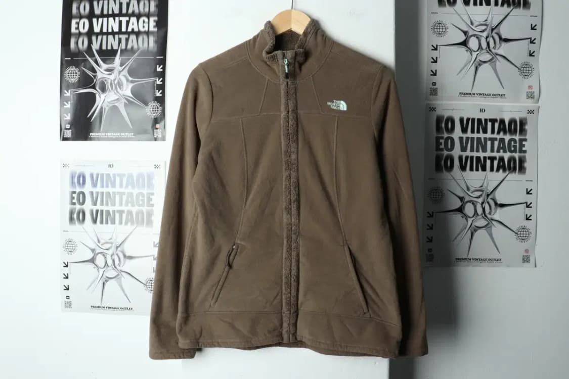 W(L) 노스페이스 집업 바람막이 점퍼자켓 후리스 카키-157E8 상품이미지2