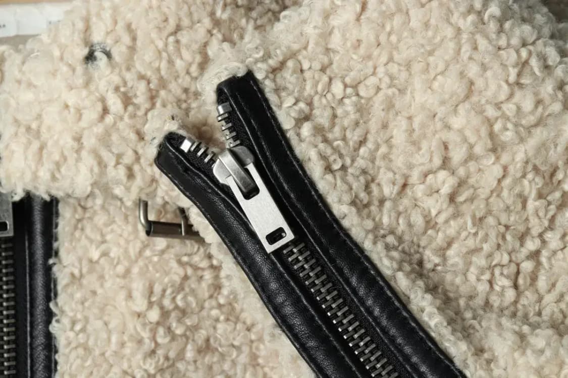 W(M-L) 브랜드빈티지 집업 바람막이 점퍼자켓 자라 양털-157EC 상품이미지5