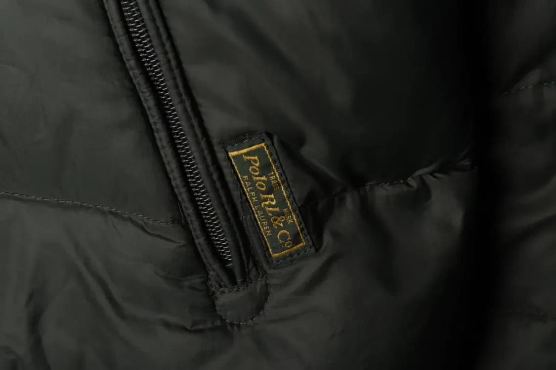 (XL) 폴로 랄프로렌 패딩 점퍼자켓 푸퍼 카키 아메카지 구스-157EE 상품이미지5