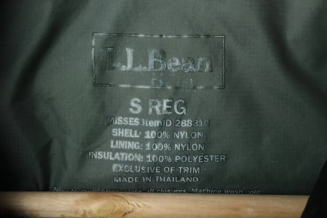 W(S-M) 브랜드빈티지 패딩 점퍼자켓 엘엘빈 경량 조끼-157EF 상품이미지6