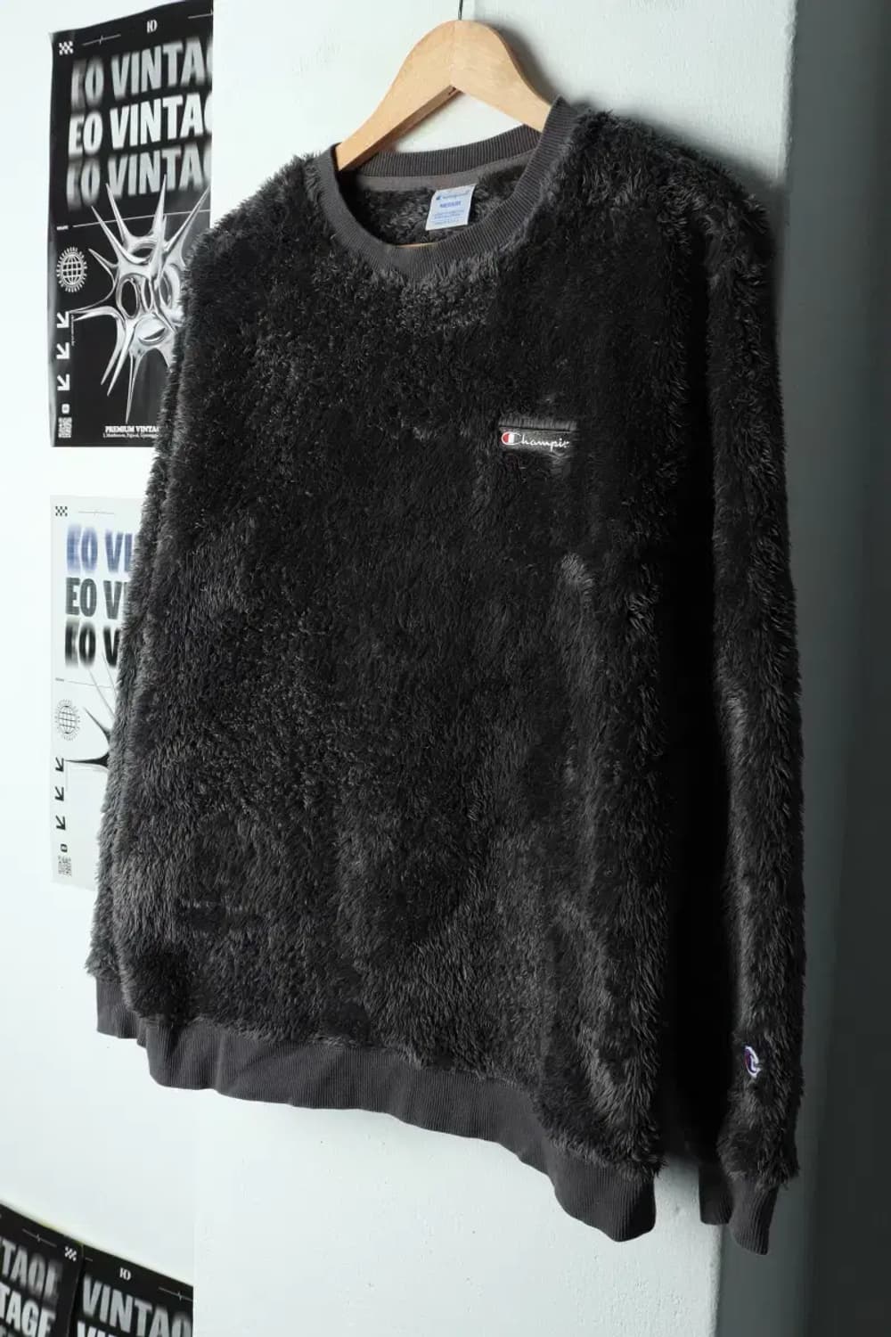 (M) 챔피온 맨투맨 티셔츠 후리스 올드스쿨 일본판-157F8 상품이미지1