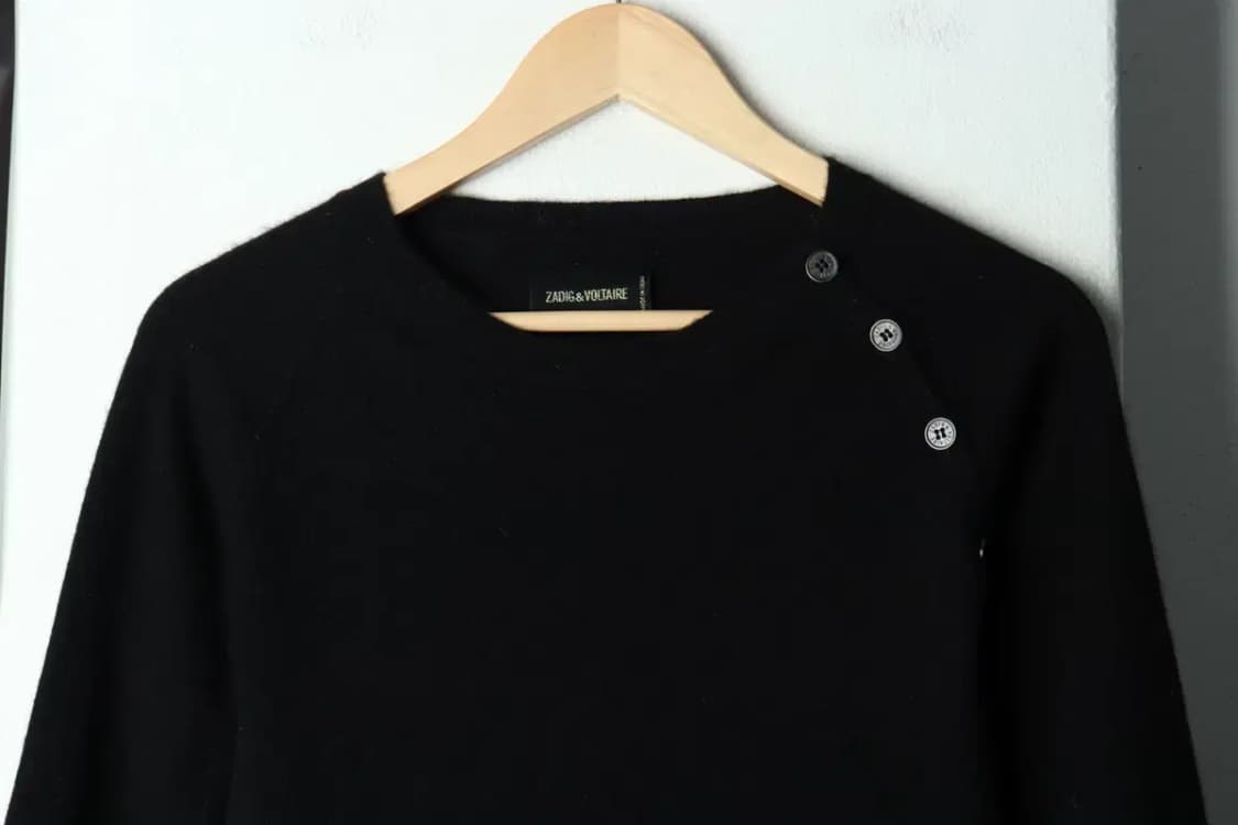 W(XS) 브랜드빈티지 니트 쟈딕앤볼테르 캐시미어-157FB 상품이미지3