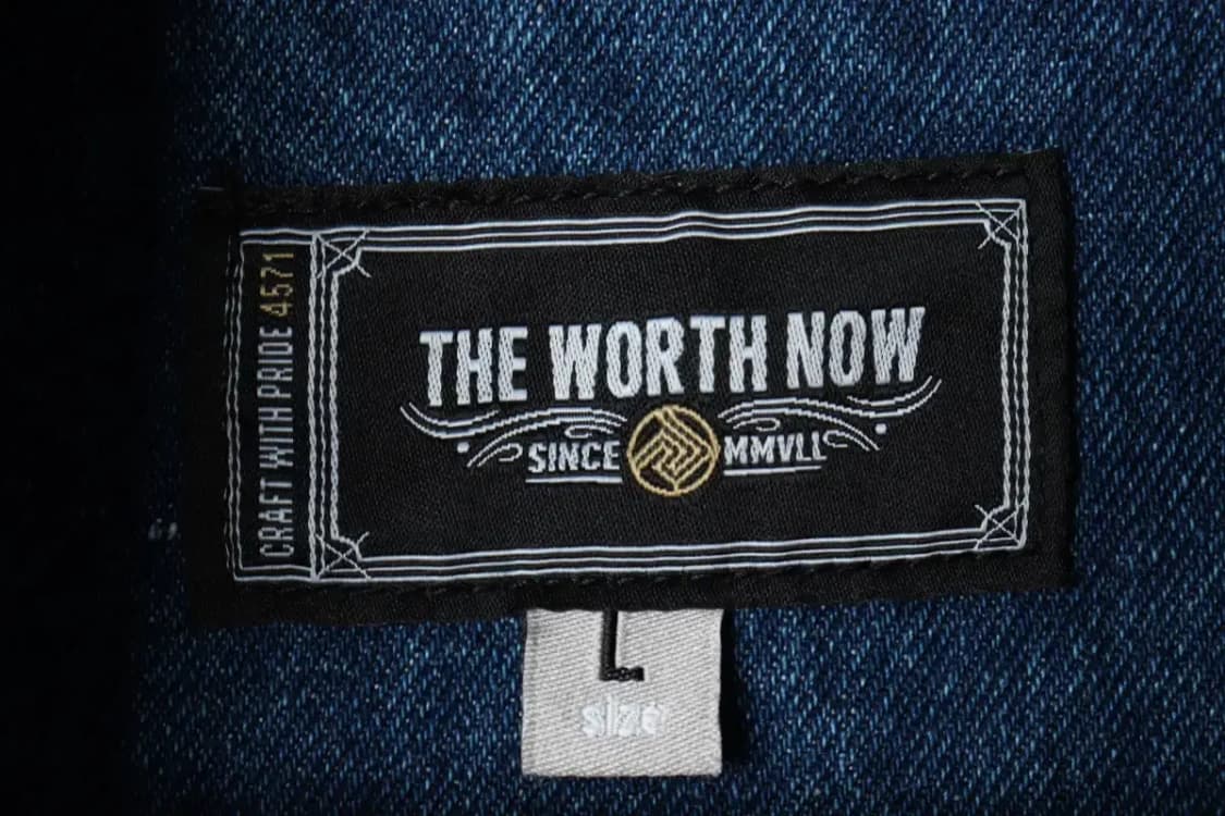 (L) 브랜드빈티지 집업 바람막이 점퍼자켓 더워스나우 데님-157FC 상품이미지7