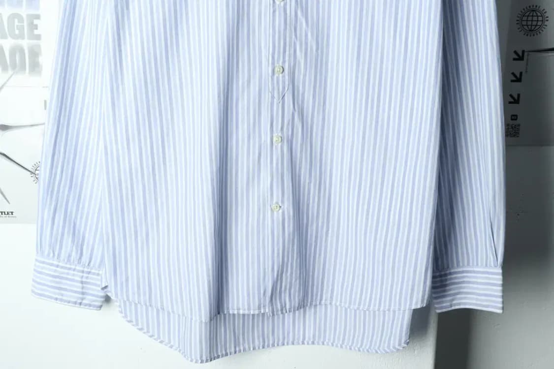 (XL) 라코스테 셔츠 남방 스트라이프 연블루-157FE 상품이미지4