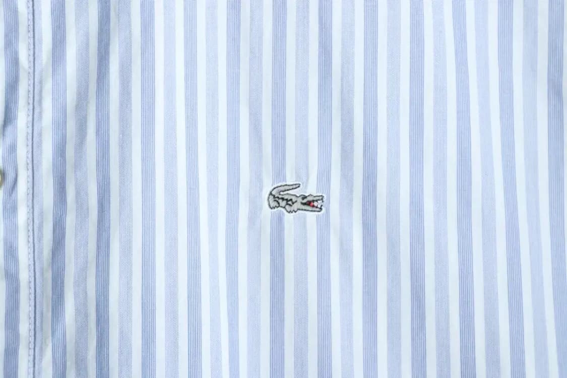 (XL) 라코스테 셔츠 남방 스트라이프 연블루-157FE 상품이미지5