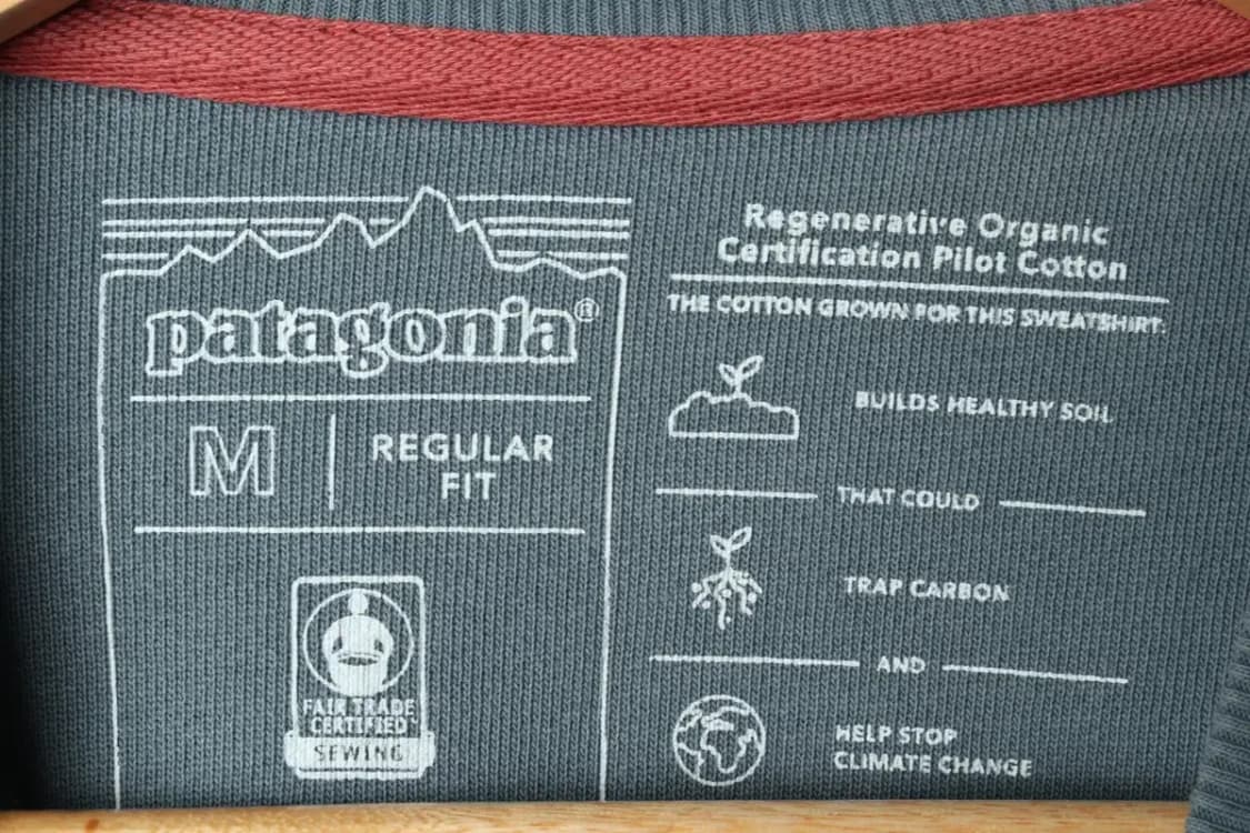 (M-L) 파타고니아 맨투맨 티셔츠 나그랑 차콜 올드스쿨-157FF 상품이미지7