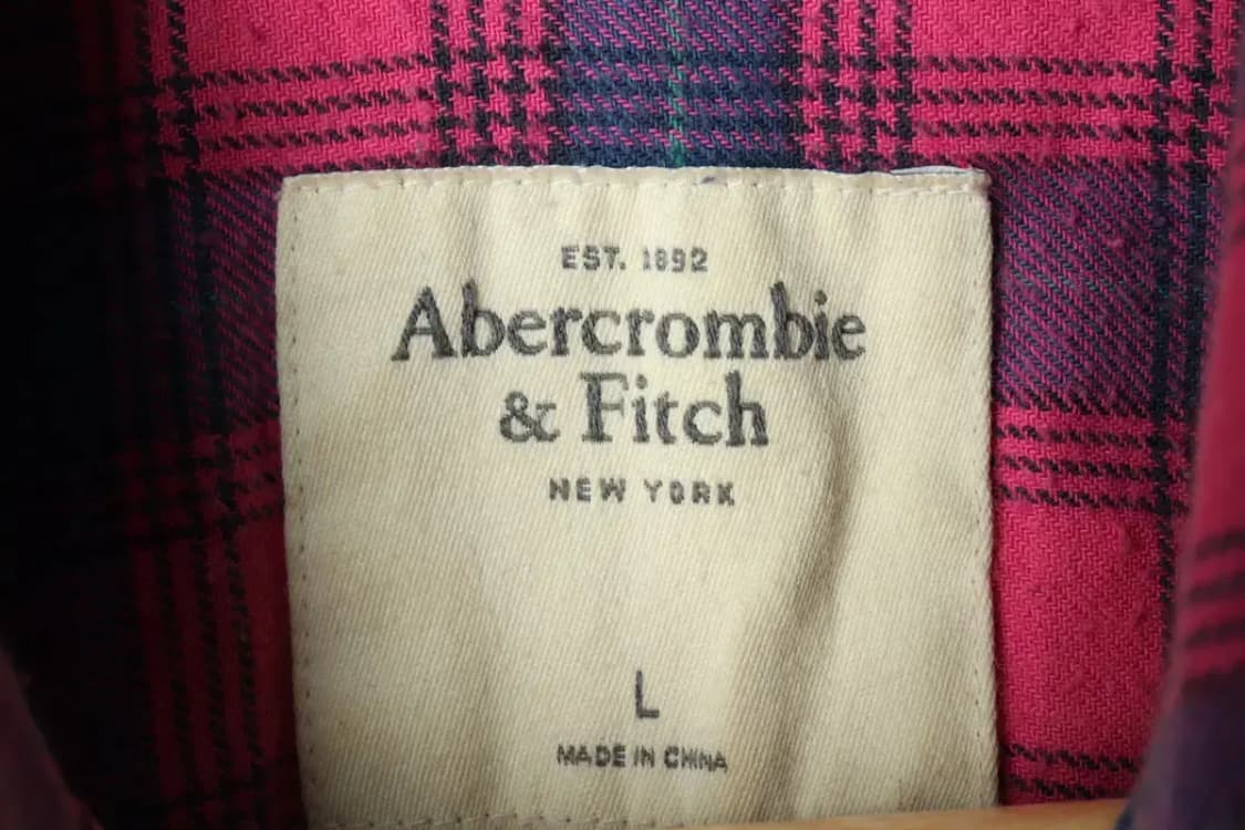 W(L) 아베크롬비 셔츠 남방 체크 플란넬 핑크-15800 상품이미지6