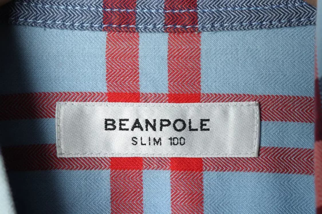 (L) 빈폴 셔츠 남방 체크 블루-15802 상품이미지6