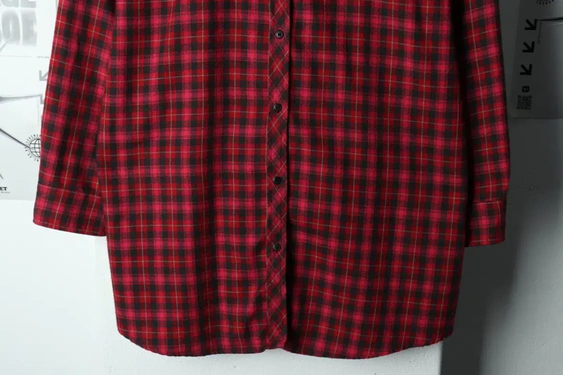 W(2XL) 아디다스 셔츠 남방 빅사이즈 사용감 체크-15803 상품이미지4