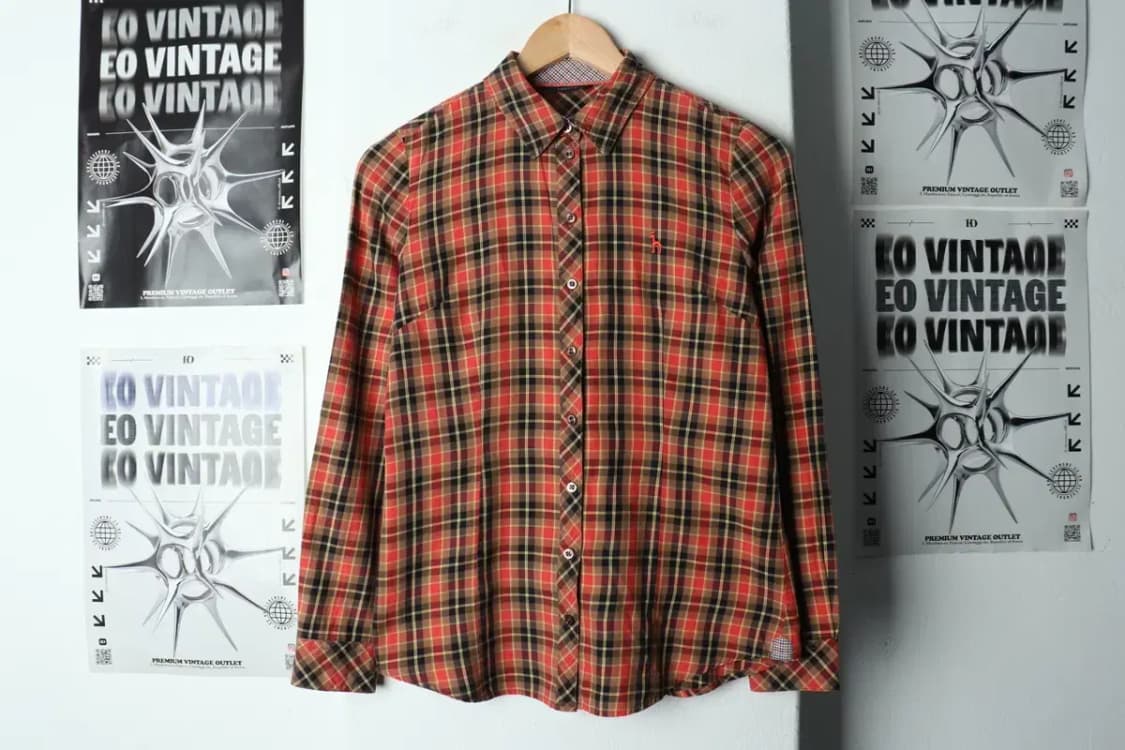 W(S) 헤지스 셔츠 남방 체크 컬러믹스-15805 상품이미지2