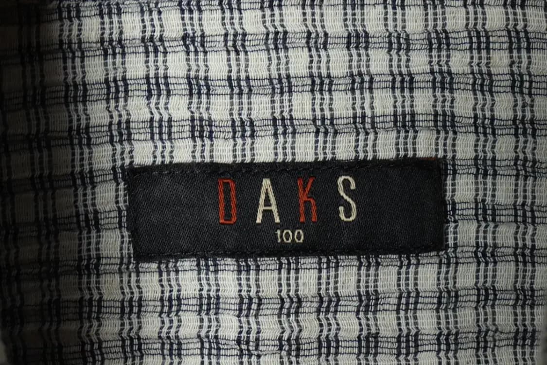 (L) 닥스 셔츠 남방 체크 린넨 마-15807 상품이미지5