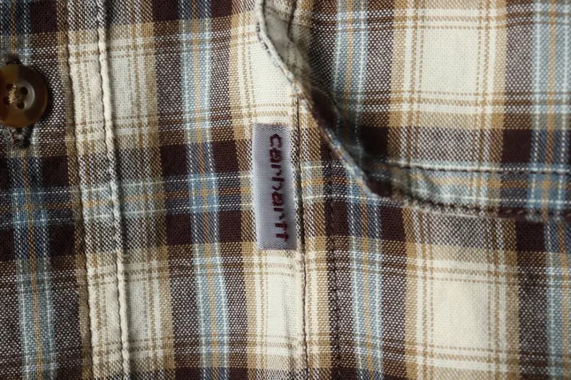 (XL-2XL) 칼하트 셔츠 남방 빅사이즈 체크 아메카지-15808 상품이미지5