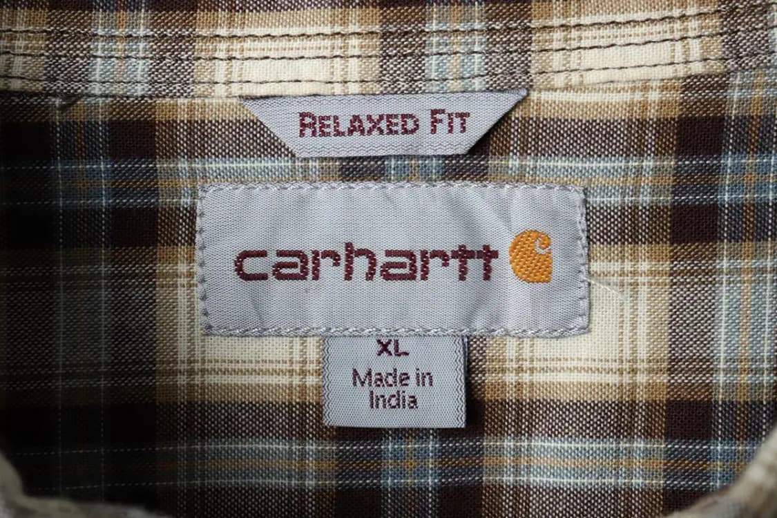 (XL-2XL) 칼하트 셔츠 남방 빅사이즈 체크 아메카지-15808 상품이미지6