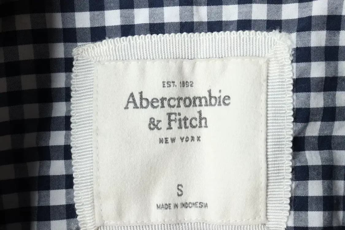W(S) 아베크롬비 셔츠 남방 체크 블루-15809 상품이미지6