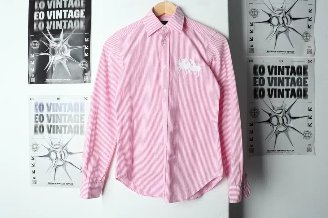 W(S) 폴로 랄프로렌 셔츠 남방 스트라이프 핑크 멀티포니-1580F 상품이미지2