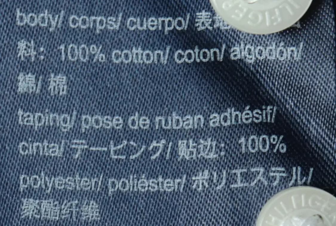 W(XS) 타미힐피거 셔츠 남방 연블루 자수 올드스쿨-15811 상품이미지8