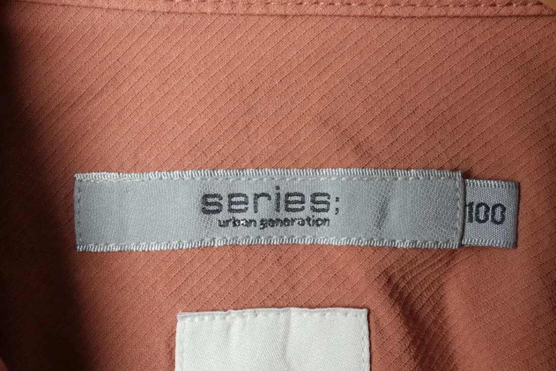 (L) 시리즈 셔츠 남방 브라운 무지-15812 상품이미지5