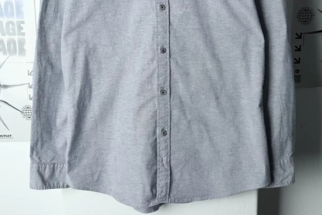 (L) 질스튜어트 셔츠 남방 무지 스판 그레이-15813 상품이미지4