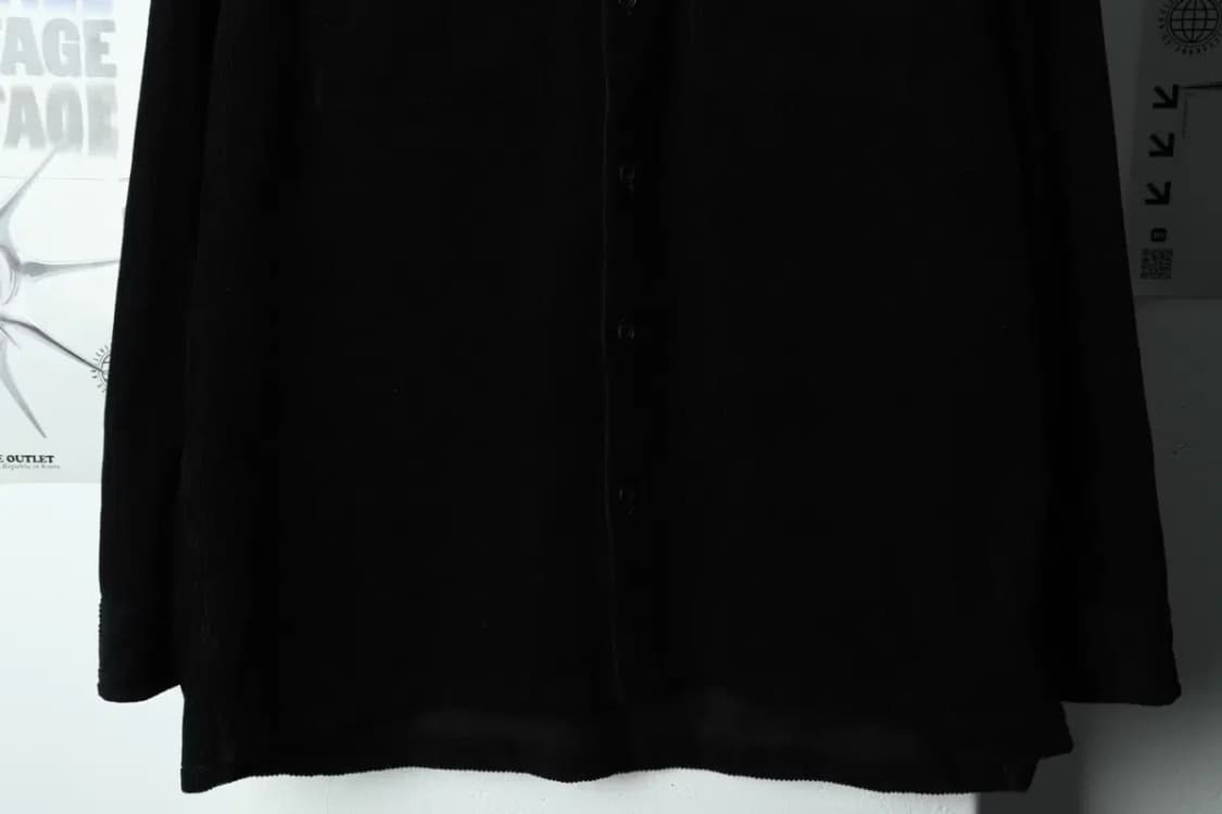 (XL) 무신사 스탠다드 셔츠 남방 코듀로이 투포켓 블랙-15815 상품이미지4