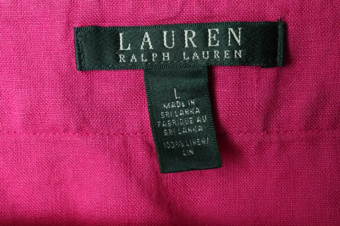 W(L-XL) 폴로 랄프로렌 셔츠 남방 블라우스 린넨 마-15817 상품이미지5